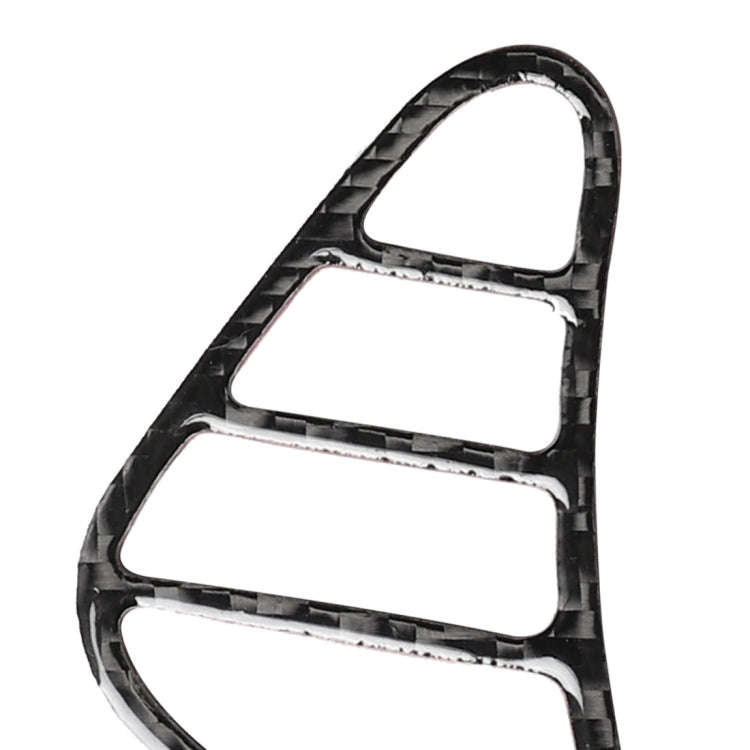 Car Carbon Fiber Small Left and Right Air Outlet Decorative Sticker for Lexus IS250 300 350C 2006...