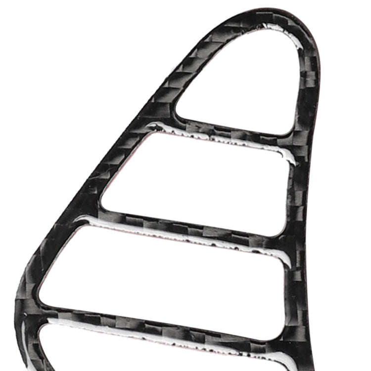 Car Carbon Fiber Small Left and Right Air Outlet Decorative Sticker for Lexus IS250 300 350C 2006...
