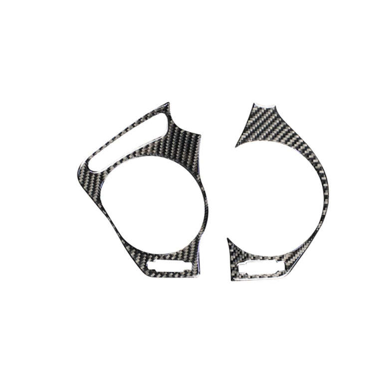 Car Carbon Fiber Big Left and Right Air Outlet Decorative Sticker for Lexus IS250 300 350C 2006-2...