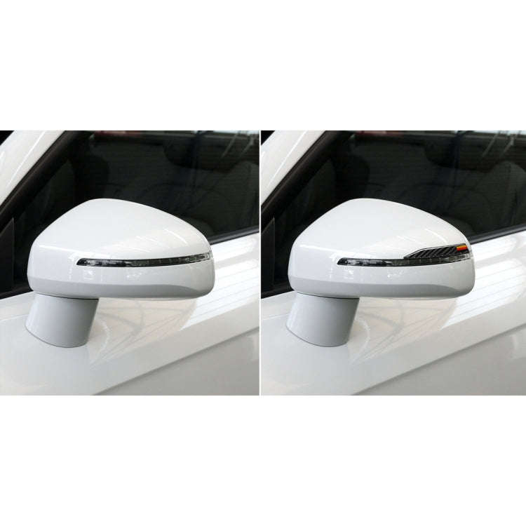 Car Carbon Fiber German Flag Pattern Rearview Mirror Anti-collision Sticker for Audi TT, Left and...