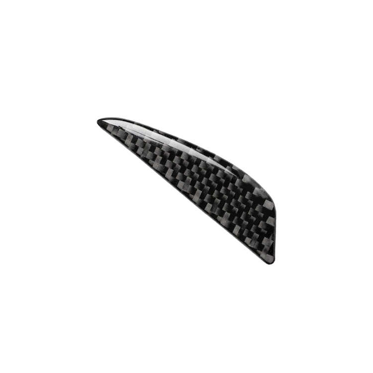 Car Carbon Fiber German Flag Pattern Anti-collision Sticker for Audi TT, Left and Right Drive Uni...
