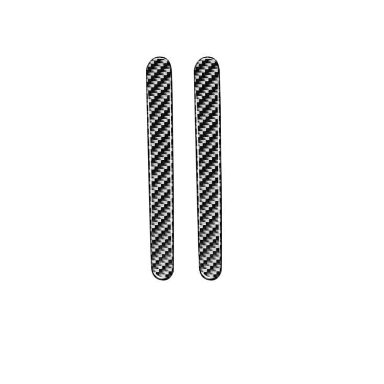 2 PCS Car Carbon Fiber Rearview Mirror Anti-collision Strip for Chevrolet Cruze 2009-2015, Left a...