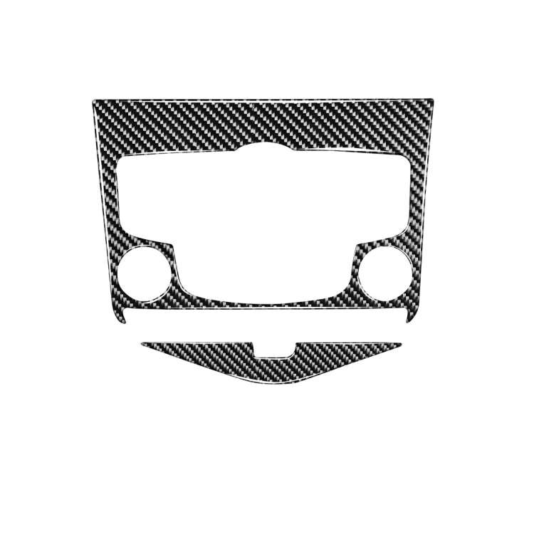 Car Carbon Fiber CD Panel Decorative Sticker for Chevrolet Cruze 2009-2015, Left and Right Drive ...