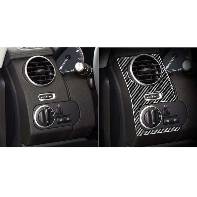 Car Carbon Fiber Central Control Side Air Outlet Decorative Sticker for Land Rover Discovery 4 20...