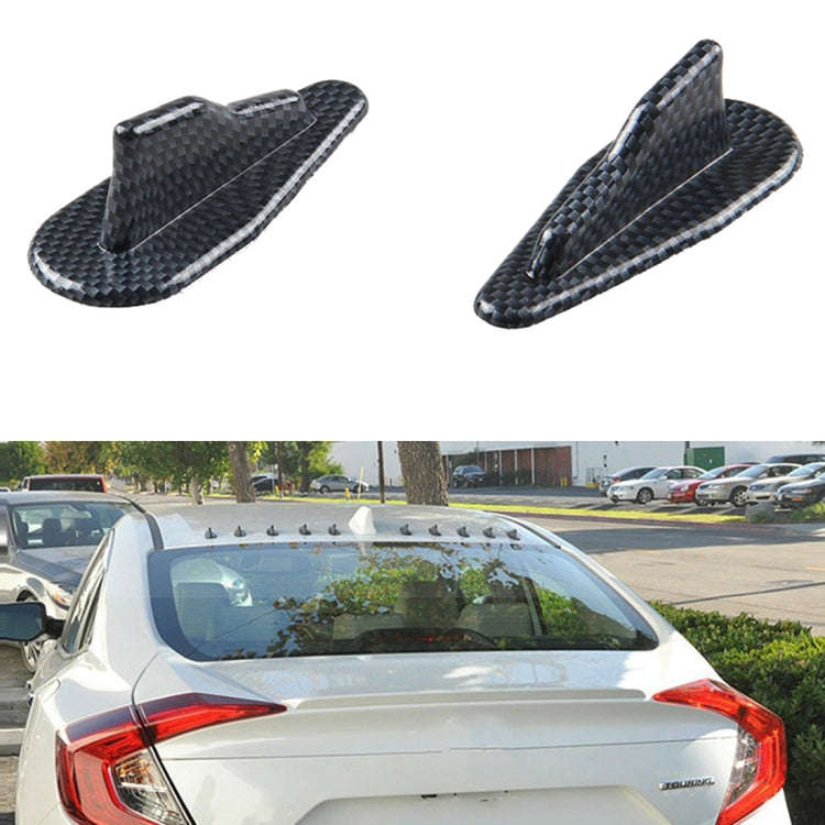 Universal Car Modification EVO Style Car Roof Radio Signal Shark Fin Decoration Accessories, Carb...