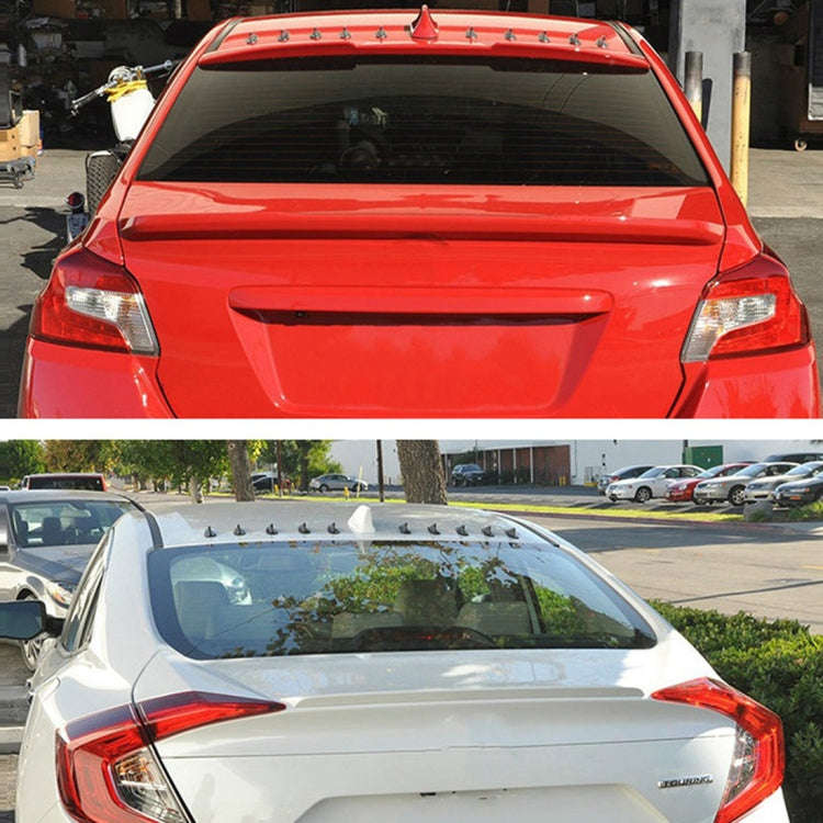 Universal Car Modification EVO Style Car Roof Radio Signal Shark Fin Decoration Accessories, Carb...
