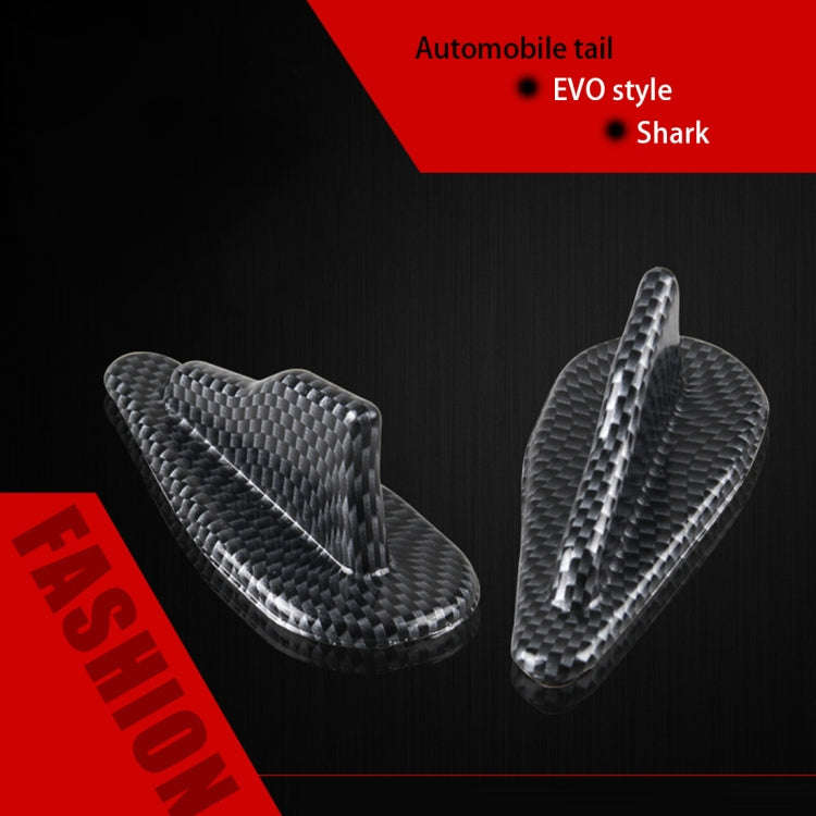 Universal Car Modification EVO Style Car Roof Radio Signal Shark Fin Decoration Accessories, Carb...