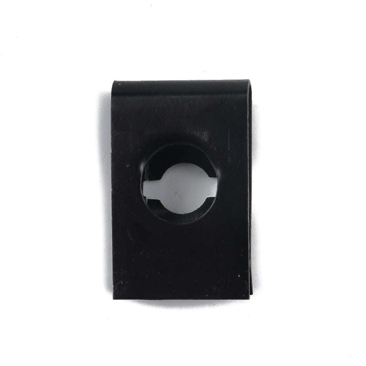 120 PCS Black U Nut Kit Spire Clips No.14 Zinc Speed Fasteners Lug Nuts