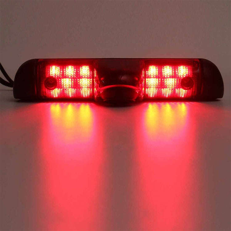 PZ460 Car Waterproof HD High Position Brake Light View Camera + 7 inch Rearview Monitor for Fiat ...