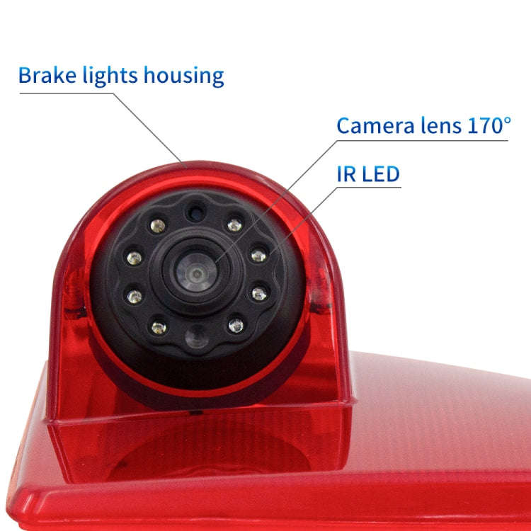 PZ462 Car Waterproof Brake Light View Camera for Renault / Nissan / Opel