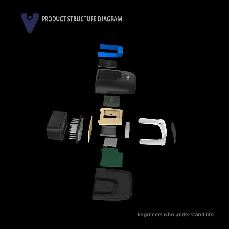 Viecar VP001 Car Mini OBD Fault Detector V2.2 Bluetooth Diagnostic Tool