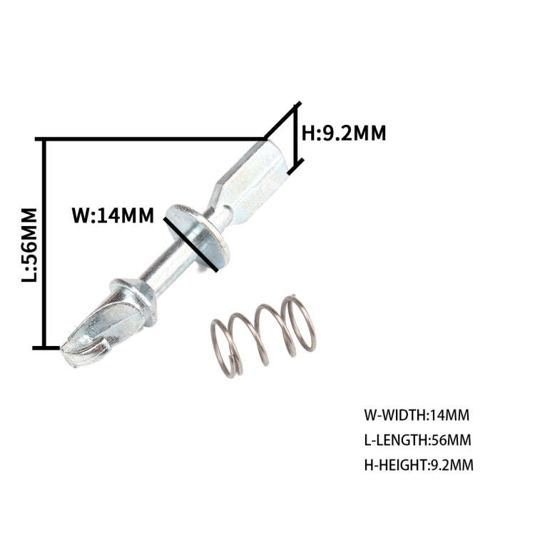 Car Door Lock Cylinder Repair Kit 1H0837223B for Volkswagen