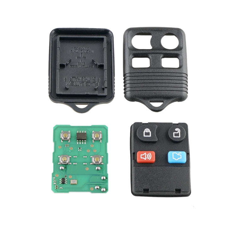 Car Key Transmitter FCCID: CWTWB1U345 315MHZ 4 Buttons Remote Control for Ford, with Battery