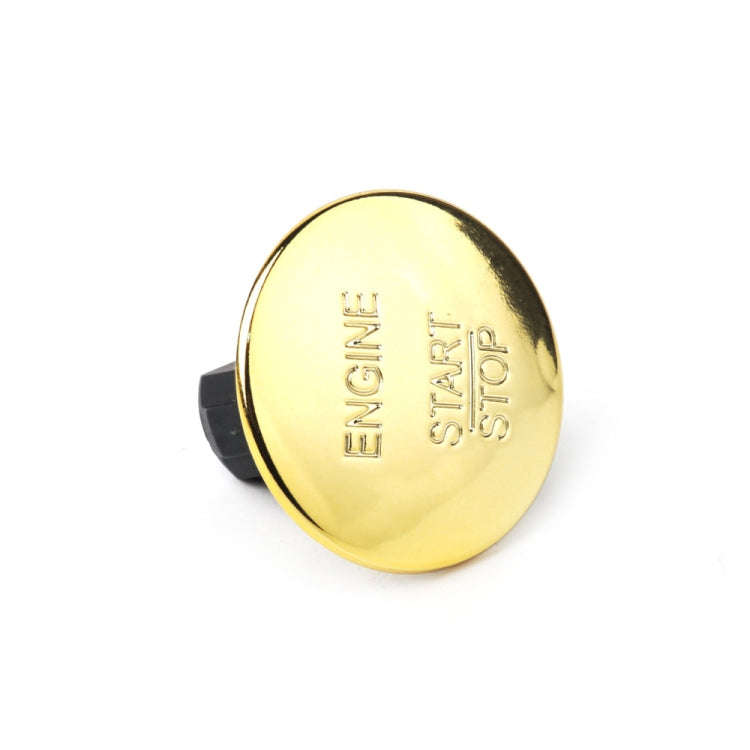 Car Keyless Switch Engine Start Key Push Button 2215450514 for Mercedes-Benz W164 W205(Gold)