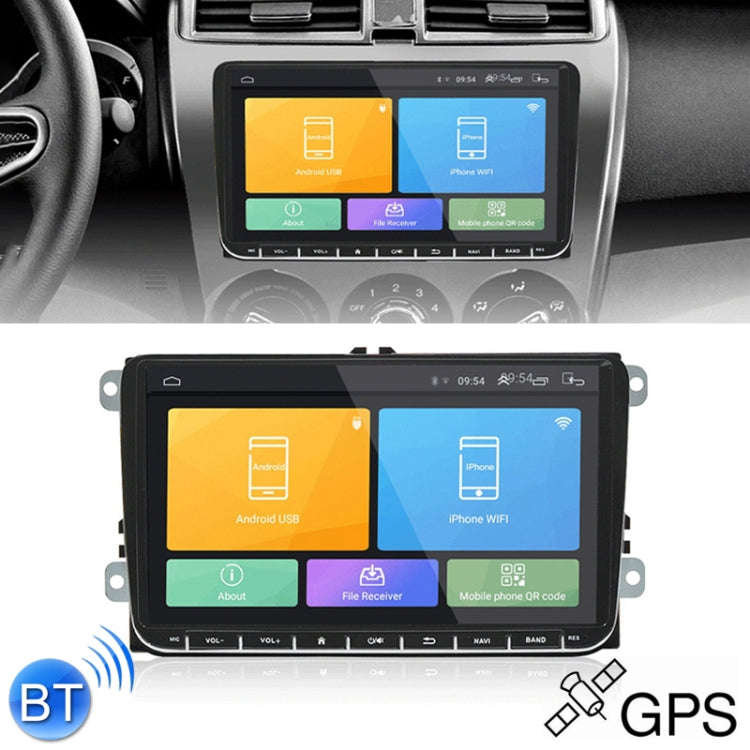 CKVW92 HD 9 inch 2 Din Android 6.0 Car MP5 Player GPS Navigation Multimedia Player Bluetooth Ster...
