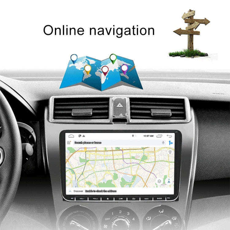 CKVW92 HD 9 inch 2 Din Android 6.0 Car MP5 Player GPS Navigation Multimedia Player Bluetooth Ster...