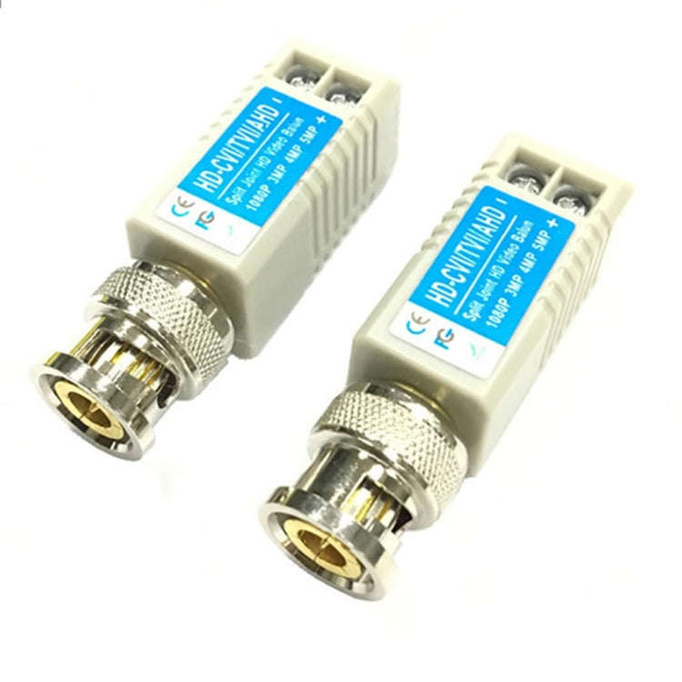 2 PCS Anpwoo 100B Upgrade Version Screw-type Coaxial HD-CVI/AHD/CVI 1CH Passive Transceiver Video...