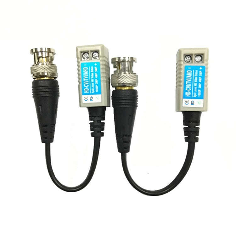 2 PCS Anpwoo 100C Upgrade Version Screw-type Coaxial HD-CVI/AHD/CVI 1CH Passive Transceiver Video...