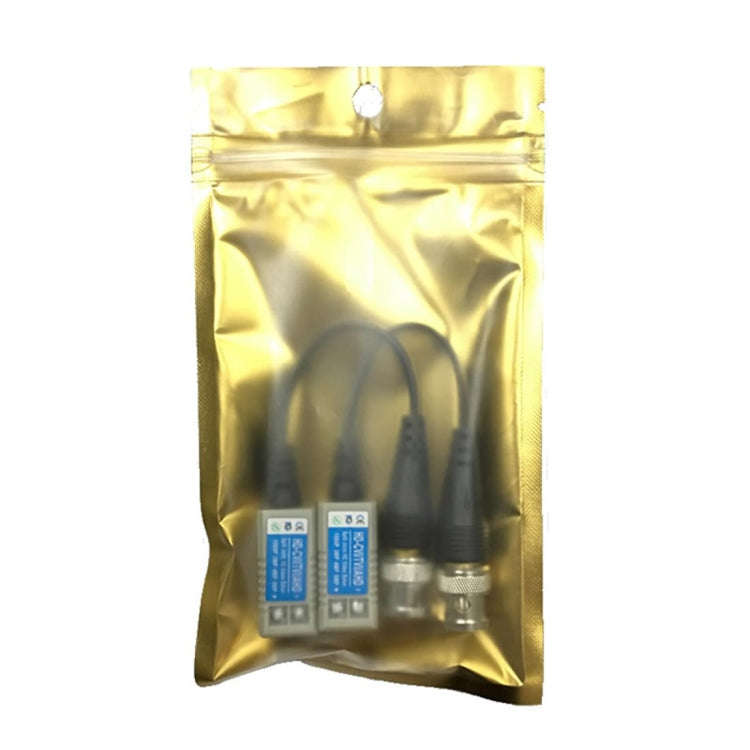 2 PCS Anpwoo 100C Upgrade Version Screw-type Coaxial HD-CVI/AHD/CVI 1CH Passive Transceiver Video...