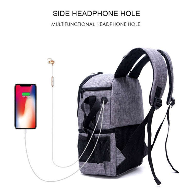 Multi-functional Waterproof Nylon Shoulder Backpack Padded Shockproof Camera Case Bag for Nikon C...