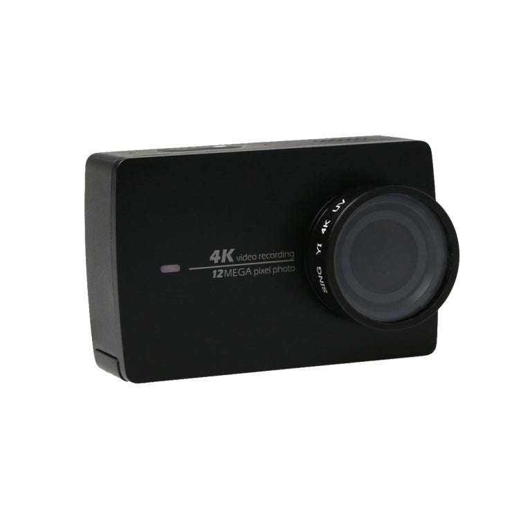 SING for Xiaomi Xiaoyi Yi II Sport Action Camera Proffesional 4K UV Filter(Black)