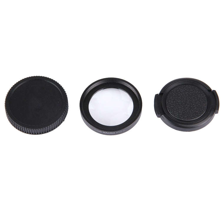 JUNESTAR Proffesional 37mm 12.5X Macro Lens Filter + Lens Protective Cap for GoPro & Xiaomi Xiaoy...