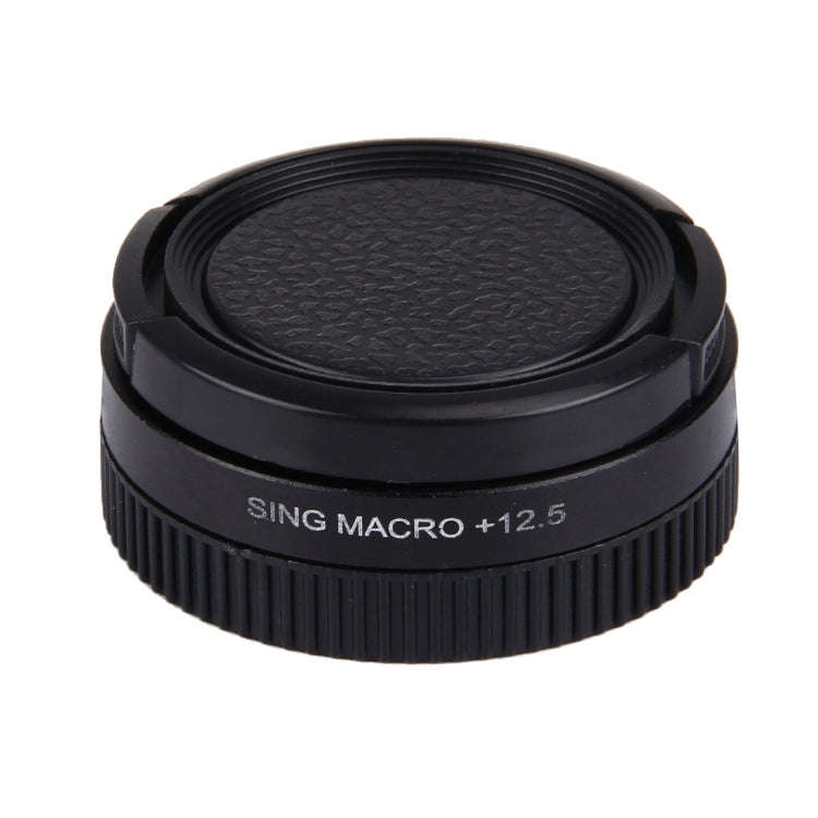 JUNESTAR Proffesional 37mm 12.5X Macro Lens Filter + Lens Protective Cap for GoPro & Xiaomi Xiaoy...