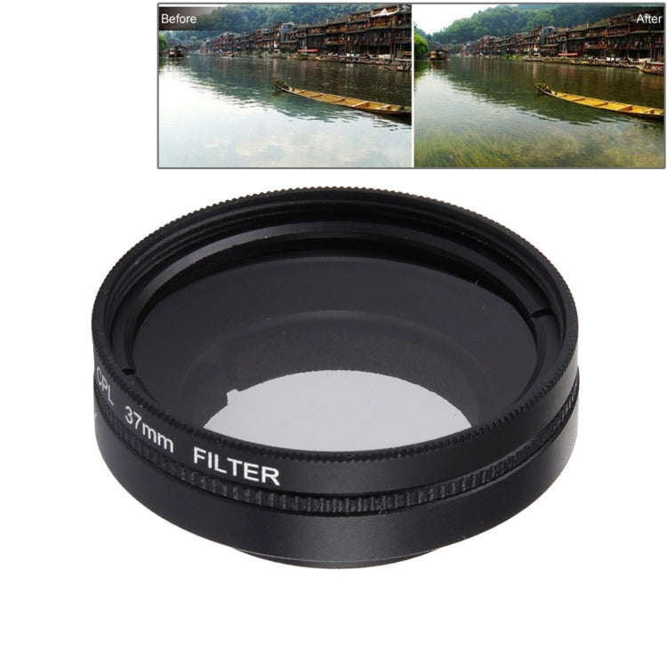 JUNESTAR for Xiaomi Xiaoyi Yi II 4K Sport Action Camera Proffesional 37mm CPL Filter + Lens Prote...