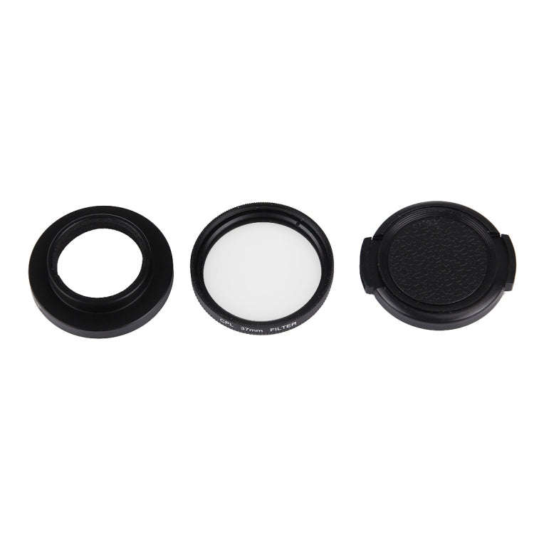 JUNESTAR for Xiaomi Xiaoyi Yi II 4K Sport Action Camera Proffesional 37mm CPL Filter + Lens Prote...