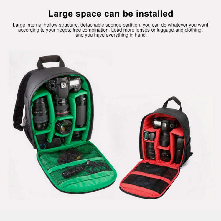 INDEPMAN DL-B012 Portable Outdoor Sports Backpack Camera Bag for GoPro, SJCAM, Nikon, Canon, Xiao...