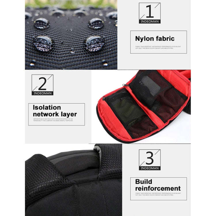 INDEPMAN DL-B012 Portable Outdoor Sports Backpack Camera Bag for GoPro, SJCAM, Nikon, Canon, Xiao...