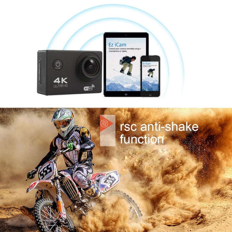 F60 2.0 inch Screen 170 Degrees Wide Angle WiFi Sport Action Camera Camcorder with Waterproof Hou...