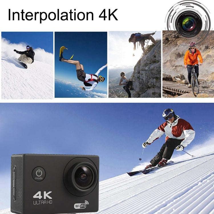 F60 2.0 inch Screen 170 Degrees Wide Angle WiFi Sport Action Camera Camcorder with Waterproof Hou...