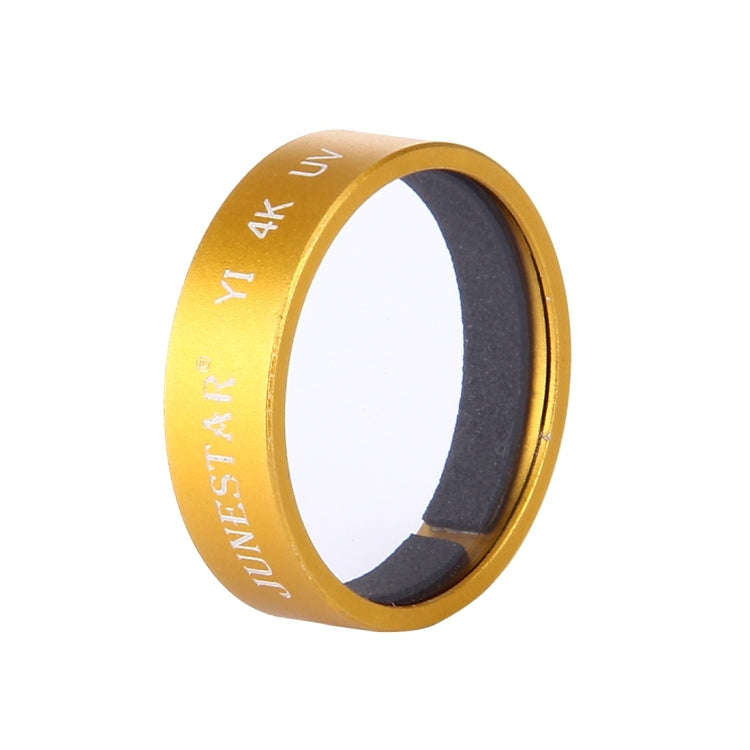 JUNESTAR for Xiaomi Xiaoyi Yi II 4K Sport Action Camera Proffesional UV Filter(Gold)
