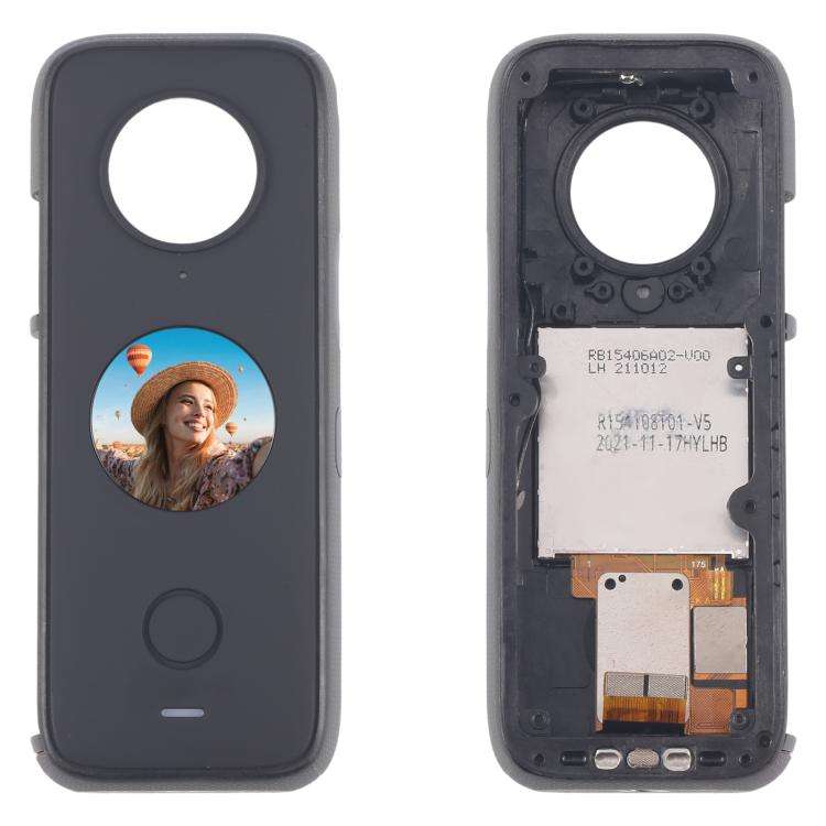 For Insta360 ONE X2 Original Disassembled LCD Screen Digitizer Full Assembly with Middle Frame