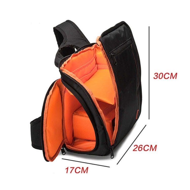INDEPMAN DL-B011 Portable Scratch-proof Outdoor Sports Sling Shoulder Bag Chest Pack Micro Single...