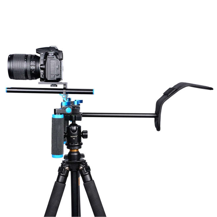 YELANGU YLG0102A-A01 Dual Handle Shoulder Mount Support Kit DSLR Rig(Black)