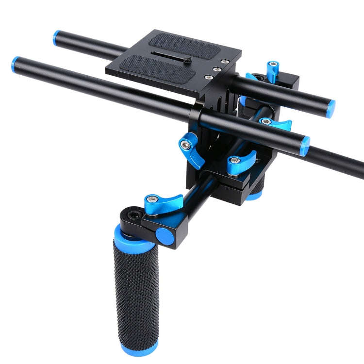 YELANGU YLG0102A-A01 Dual Handle Shoulder Mount Support Kit DSLR Rig(Black)