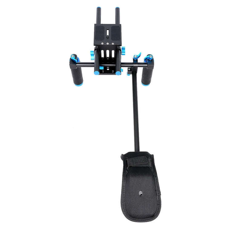 YELANGU YLG0102A-A01 Dual Handle Shoulder Mount Support Kit DSLR Rig(Black)