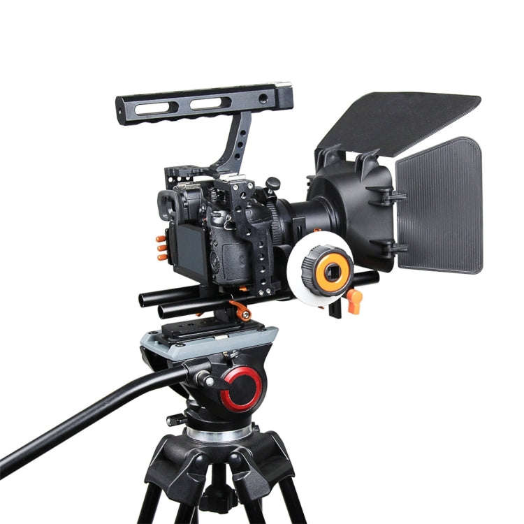 YELANGU YLG1105A A7 Cage Set Include Video Camera Cage Stabilizer / Follow Focus / Matte Box for ...