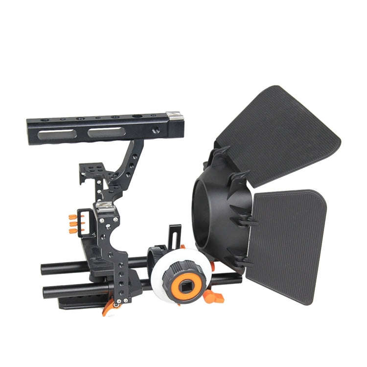 YELANGU YLG1105A A7 Cage Set Include Video Camera Cage Stabilizer / Follow Focus / Matte Box for ...