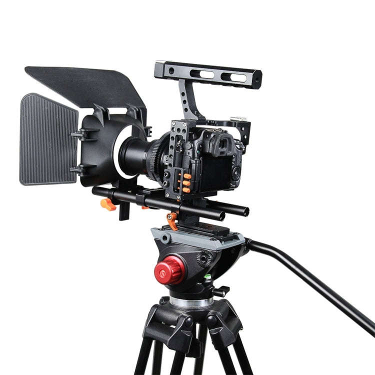 YELANGU YLG1105A A7 Cage Set Include Video Camera Cage Stabilizer / Follow Focus / Matte Box for ...