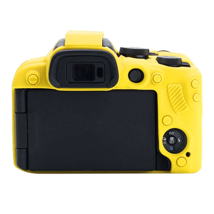 For Canon EOS R10 Soft Silicone Protective Case (Yellow)
