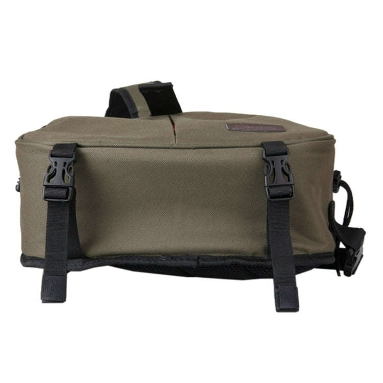 CADEN Triangle Shape Tscope Sling Shoulder Cross Digital Camera Bags Case Soft Bag with Rain Cove...