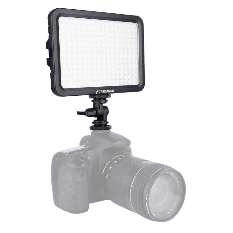 YELANGU YLG0504B 204 LEDs 1000LM 3300-5600K No Polar Dimmable Studio Light Video & Photo Light fo...