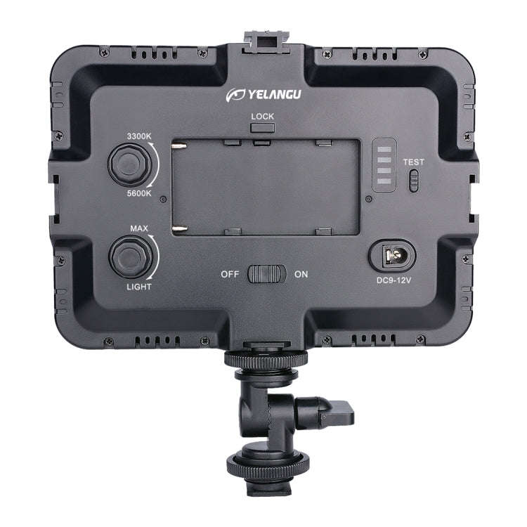 YELANGU YLG0504B 204 LEDs 1000LM 3300-5600K No Polar Dimmable Studio Light Video & Photo Light fo...