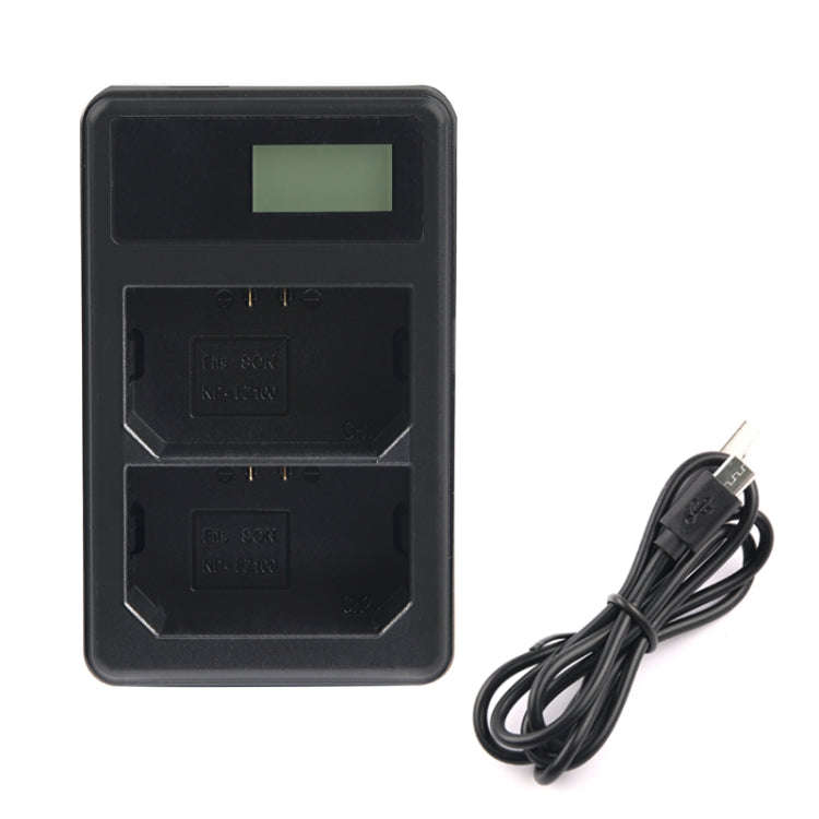 Dual Channel Digital LCD Display Battery Charger with USB Port for Sony NP-FZ100 Battery, Compati...
