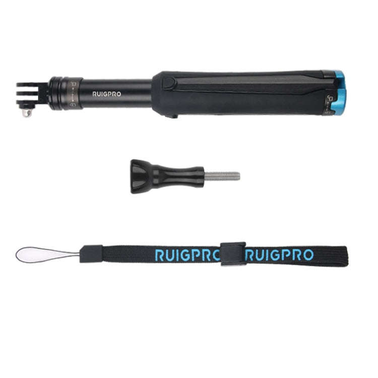 Portable Foldable Tripod Holder Selfie Monopod Stick for GoPro, Insta360, DJI and Other Action Ca...