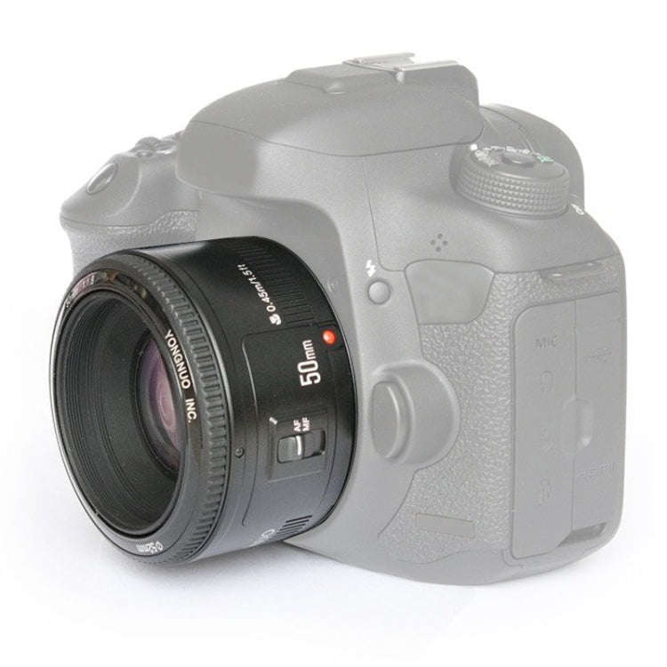 YONGNUO YN50MM F1.8C Auto Focus Lens for Canon EF Mount New Lens(Black)