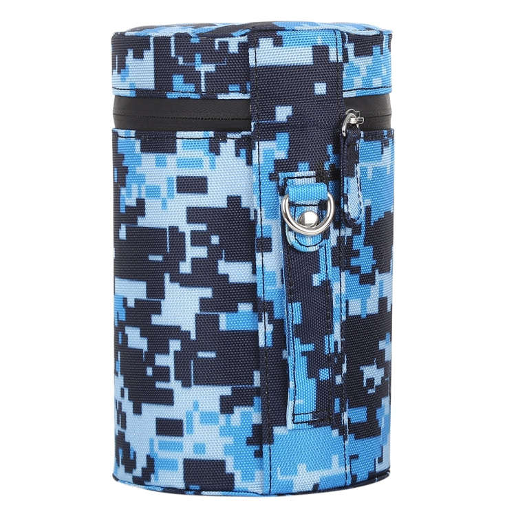 Camouflage Color Large Lens Case Zippered Cloth Pouch Box for DSLR Camera Lens, Size: 16x10x10cm ...